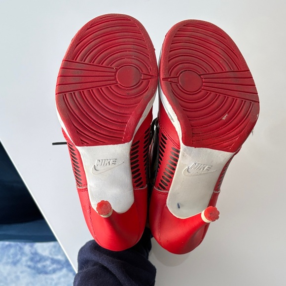 Nike Y2K Red and Black Heeled Sneakers size 7 - Picture 7 of 10